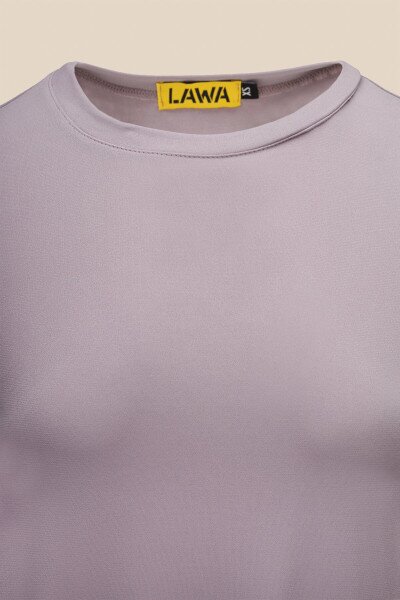 Купити Сукня однотонна жіноча LAWA WBC02392 XS Сірий Артикул: 2000990665768 Фото №7
