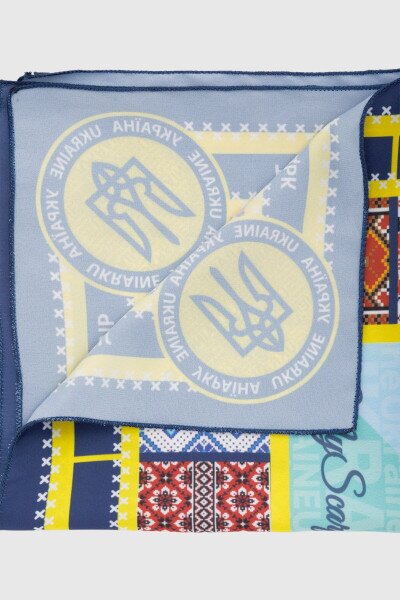 Купить Платок женский my scarf Карта несокрушимости Разноцветный (2000990741646D) Артикул: 2000990741646 Фото №4