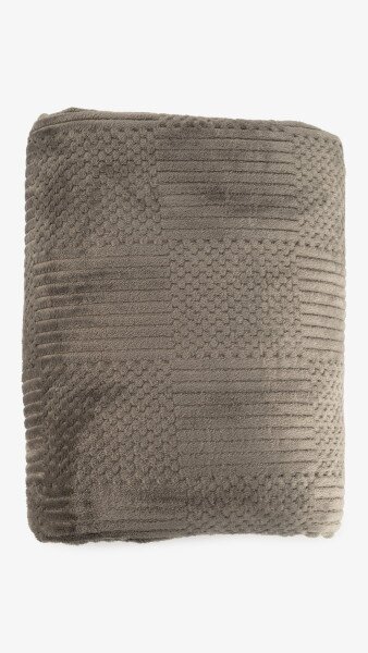 Купить Плед двуспальный Andstar 18B24HC105-10 180 х 220 см Графитный Артикул: 4822025060496 Фото №2