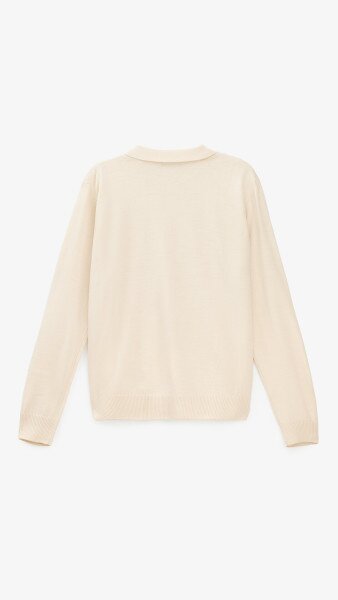 Купить Поло однотонный мужской GENUA G01205-0005 M Молочный Артикул: 2000999472305 Фото №9