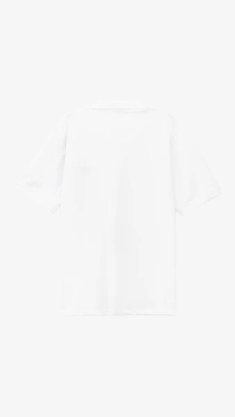 Купить Поло однотонный мужской GENUA G01215-0006 5XL Белый Артикул: 2000999518720 Фото №8