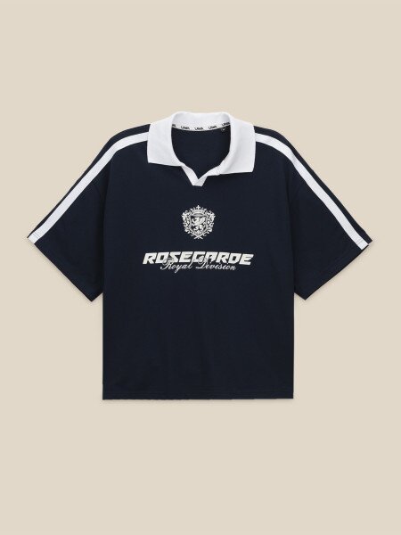 Купить Поло однотонный мужской LAWA P-MT02313 2XL Синий Артикул: 2000999664892 Фото №1