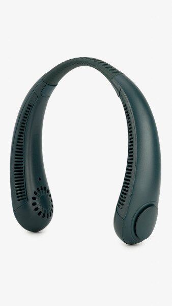 Купить Портативный вентилятор на шею Bladeless Neck Cooler Темно-зеленый Артикул: 2000999221477 Фото №1