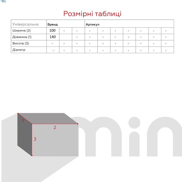 size grid