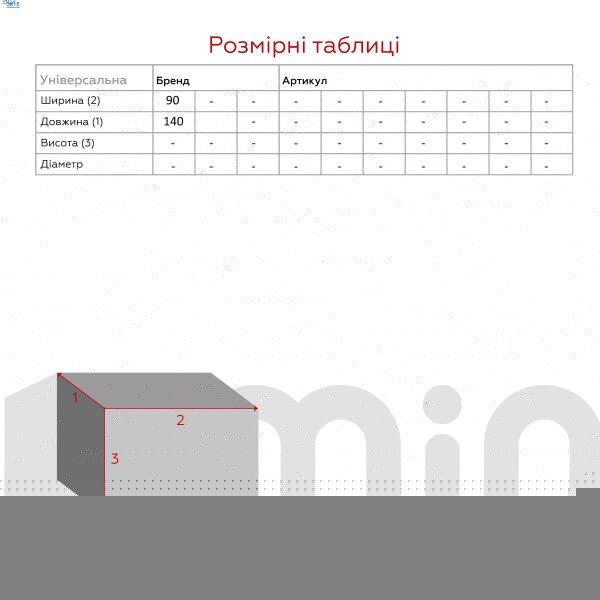 size grid