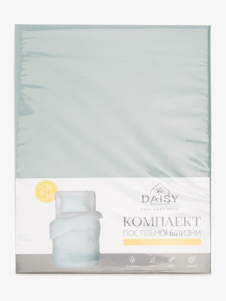 Купити Постільна білизна Півтораспальна BLUE HAZ Daisy Різнокольоровий Артикул: 4820298415043 Фото №4