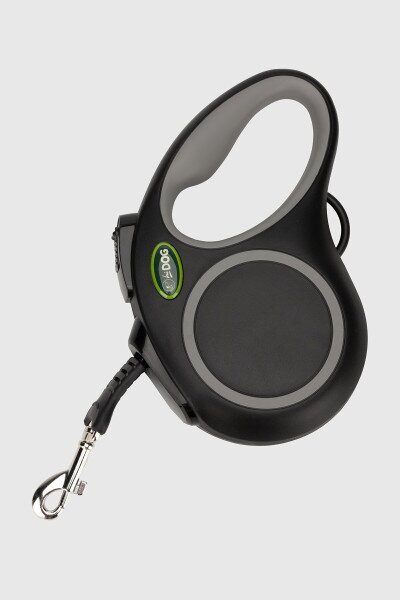 Купить Поводок-рулетка для животных HiDOG FD5213A-3 L, 5 м 50 кг Черный (2100104224017) Артикул: 2100104224017 Фото №1