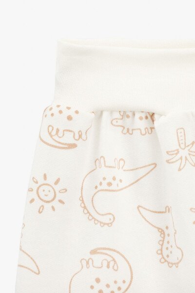 Купить Ползунки Baby Life 3-04 56 см Молочный Артикул: 2000990785114 Фото №2