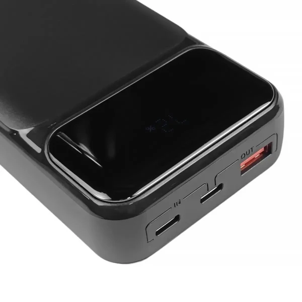 Купить Повербанк GRUNHELM GP-20BQC 20000 mAh; быстрая зарядка 22.5W Черный Артикул: 6990001375303 Фото №2