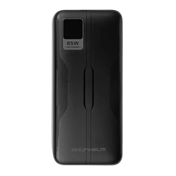 Купить Повербанк GRUNHELM GP-40BLT 40.000 mAh; быстрая зарядка 65W Черный Артикул: 6990001426593 Фото №1