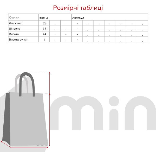 size grid