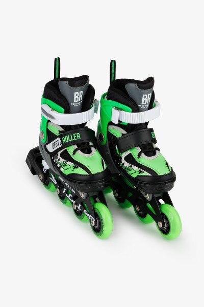 Купить Роликовые коньки Best Roller 16540-S 30-33 Зеленый Артикул: 6900066381492 Фото №3