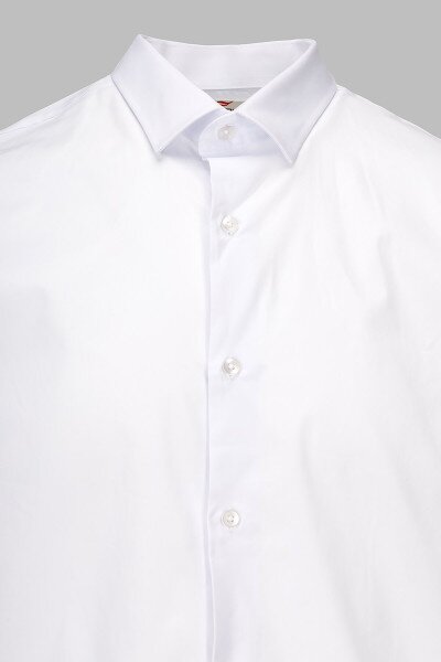 Купить Рубашка однотонная мужская Redpolo 3939 2XL Белый (2000990523310S) Артикул: 2000990523310 Фото №10