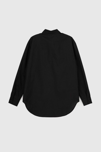 Купити Сорочка однотонна жіноча LAWA CTM WTC02313 2XL Чорний Артикул: 2000989924395 Фото №7