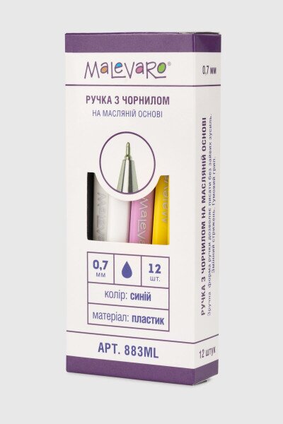 Купить Ручка масляная OFFICE 883ML Синий (4820252760707)(SC) Артикул: 4820252760707 Фото №2