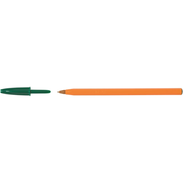 Купить Ручка шариковая "BIC" Orange 1199110113 Зеленый (3086121101137)(SC) Артикул: 3086121101137 Фото №2