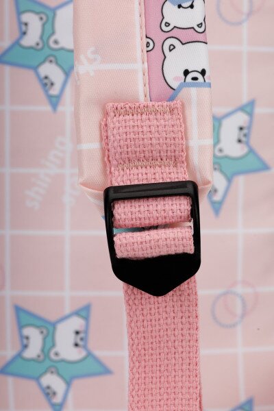 Купити Рюкзак+пенал для дівчинки F1305 Персиковий (2000990514707A)(SC) Артикул: 2000990514707 Фото №5