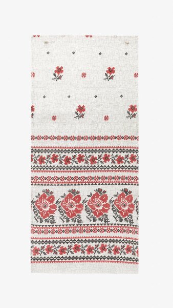Купить Полотенце кухонное льняное "Маки" SD15732 75 х 35 см Красный Артикул: 2800000100827 Фото №2