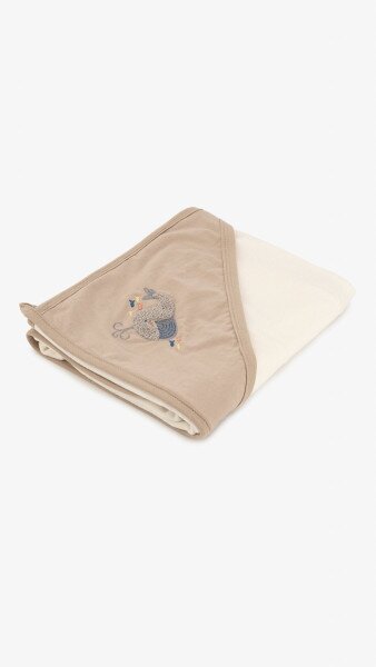 Купити Рушник Unisex з кутком для малюка Ramel 319 80 х 90 см Бежевий Артикул: 2000999332197 Фото №2