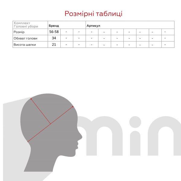 size grid
