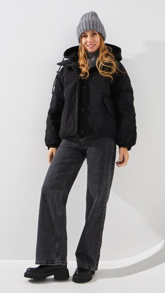 Купить Шапка женская N-2 One Size Серый Артикул: 2000999269035 Фото №2