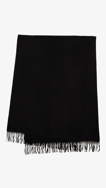 Купить Шарф женский 029-6 One Size Черный Артикул: 2000999220265 Фото №1