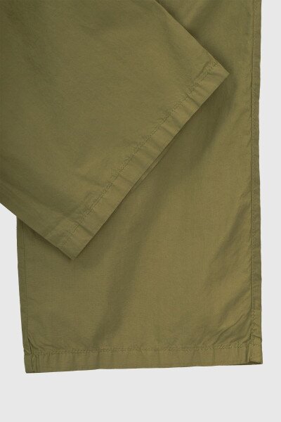 Купити Штани прямі однотонні жіночі Zeo Basic 4745 34 Оливковий (2000990665256D) Артикул: 2000990665256 Фото №8