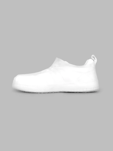 Силиконовые бахилы от дождя для мужчин Y188-Z 43-44 Белый (2000990498724A)  Фото №1