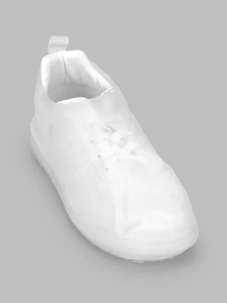 Силиконовые бахилы от дождя для мужчин Y188-X 41-42 Белый (2000990498717A)  Фото №5