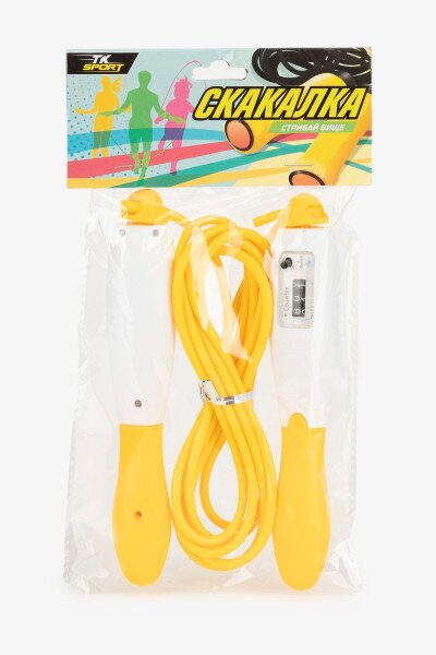 Купити Скакалка з лічильником C34202 Жовтий Артикул: 2000999139710 Фото №1