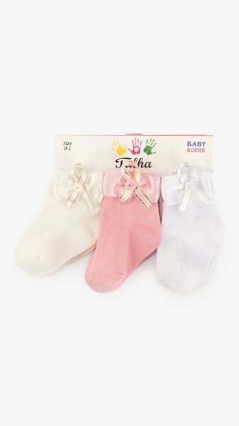 Купить Носки для девочки 3 шт  Very Socks 2601 0-1 год Разноцветный Артикул: 2000999451188 Фото №1