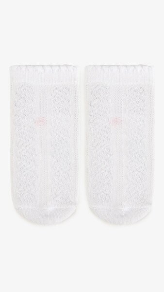 Купить Носки для девочки ADN Kids 1307 80-92 см Белый Артикул: 2000999220432 Фото №1