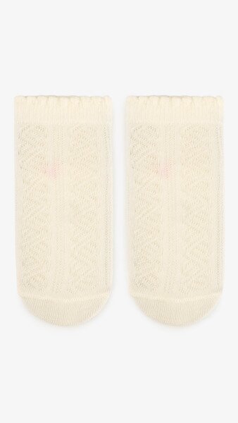 Купить Носки для девочки ADN Kids 1307 80-92 см Молочный Артикул: 2000999220463 Фото №1