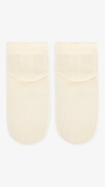 Купить Носки для девочки ADN Kids 1307 80-92 см Молочный Артикул: 2000999220463 Фото №2