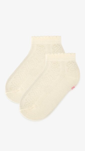 Купить Носки для девочки ADN Kids 1307 80-92 см Молочный Артикул: 2000999220463 Фото №3