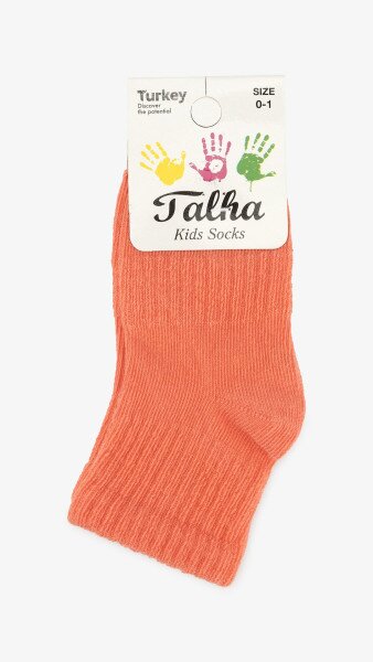 Купити Шкарпетки для дівчинки Talha 519-1 50-80 см Помаранчевий Артикул: 2000999445163 Фото №4
