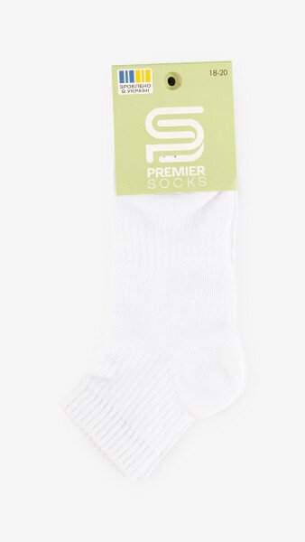 Купить Носки для мальчика Premier Socks СР/рубчик 20-22 Белый Артикул: 4820203375349 Фото №3