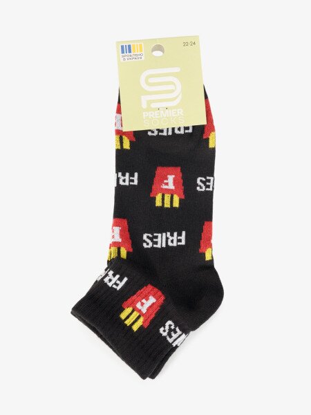 Купить Носки средние для мальчика PremierSocks 16Д-2ВР 22-24 Черный Артикул: 4820203391820 Фото №3