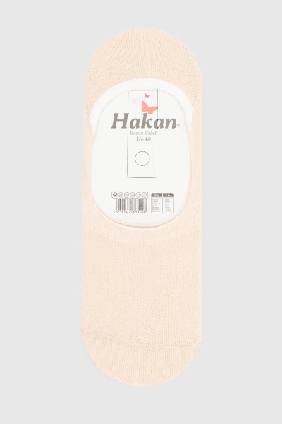 Следки женские HAKAN Hakan 3 36-40 Бежевый (2000990604903A)  Фото №0