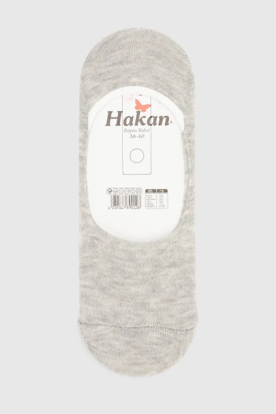 Слідки жіночі HAKAN Hakan 3 36-40 Сірий (2000990604880A)  Фото №0