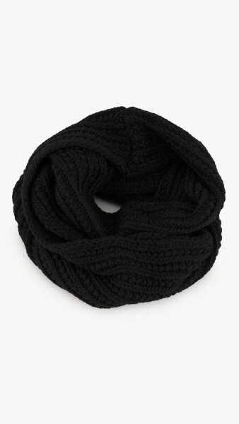 Купити Снуд жіночий 5300-88 One Size Чорний Артикул: 2000999288883 Фото №2