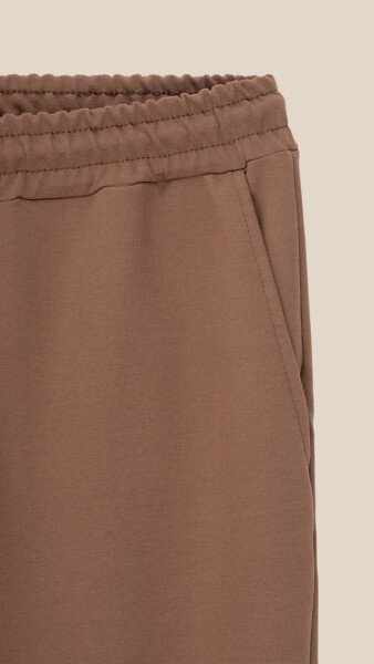 Купить Шорты трикотажные однотонные мужские LAWA MBC02378 S Мокко Артикул: 2000999185434 Фото №9