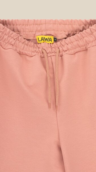 Купити Шорти трикотажні однотонні жіночі LAWA WBC02406 XS Пудровий Артикул: 2000999185335 Фото №8