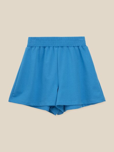 Купити Шорти трикотажні однотонні жіночі LAWA WBC02410 XS Синій Артикул: 2000999613777 Фото №6