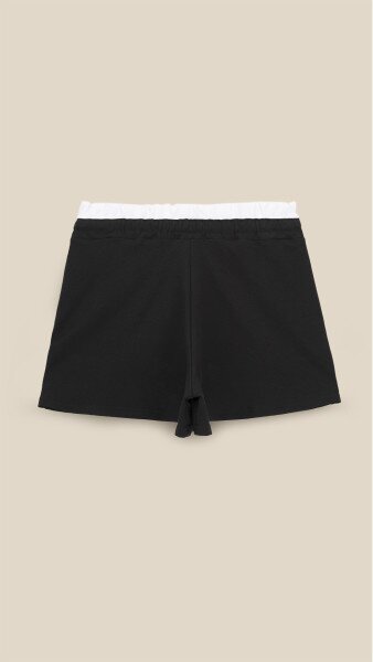 Купить Шорты трикотажные однотонные женские LAWA WTC02438 XS Черный Артикул: 2000999182693 Фото №10