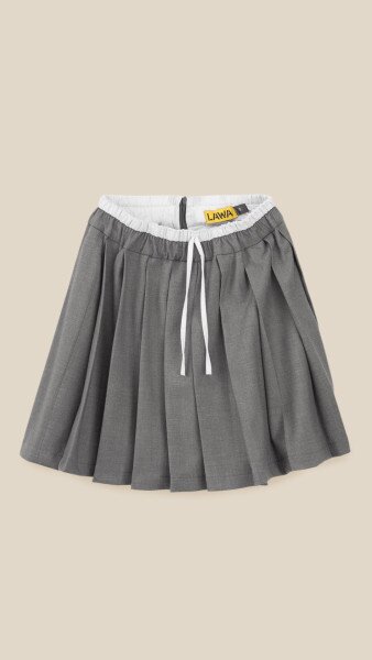 Купить Юбка классика однотонная женская LAWA WTC02454 XS Серый Артикул: 2888000018496 Фото №8