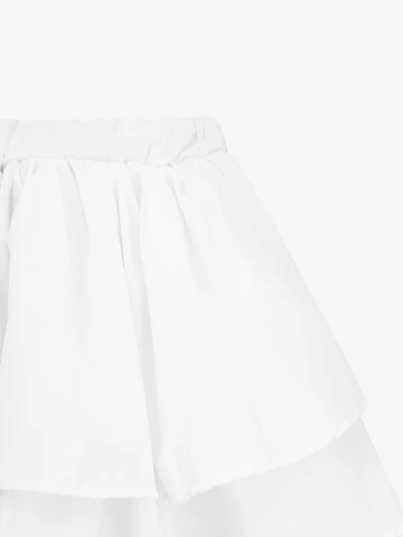 Купить Юбка однотонная для девочки Aura Style 5016 128 см Белый Артикул: 2000999566776 Фото №2