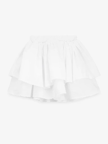 Купить Юбка однотонная для девочки Aura Style 5016 128 см Белый Артикул: 2000999566776 Фото №3
