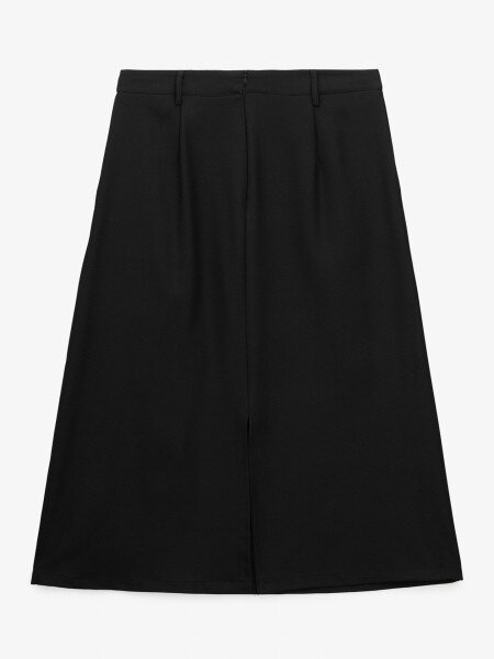 Купить Юбка однотонная женская GENUA G011230-0006 2XL Черный Артикул: 2000999633607 Фото №3