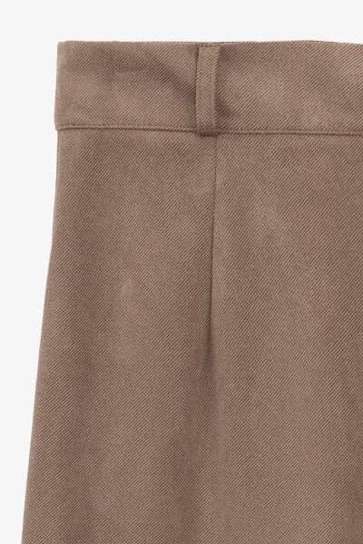 Купити Спідниця однотонна жіноча On me 2406-K 2XL Коричневий Артикул: 2000990437037 Фото №2